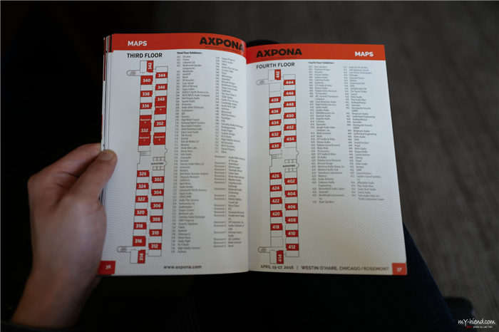 AXPONA maps AXPONA maps